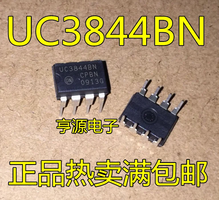 

10 шт. UC3844 UC3844B UC3844BN DIP-8 Новый и оригинальный