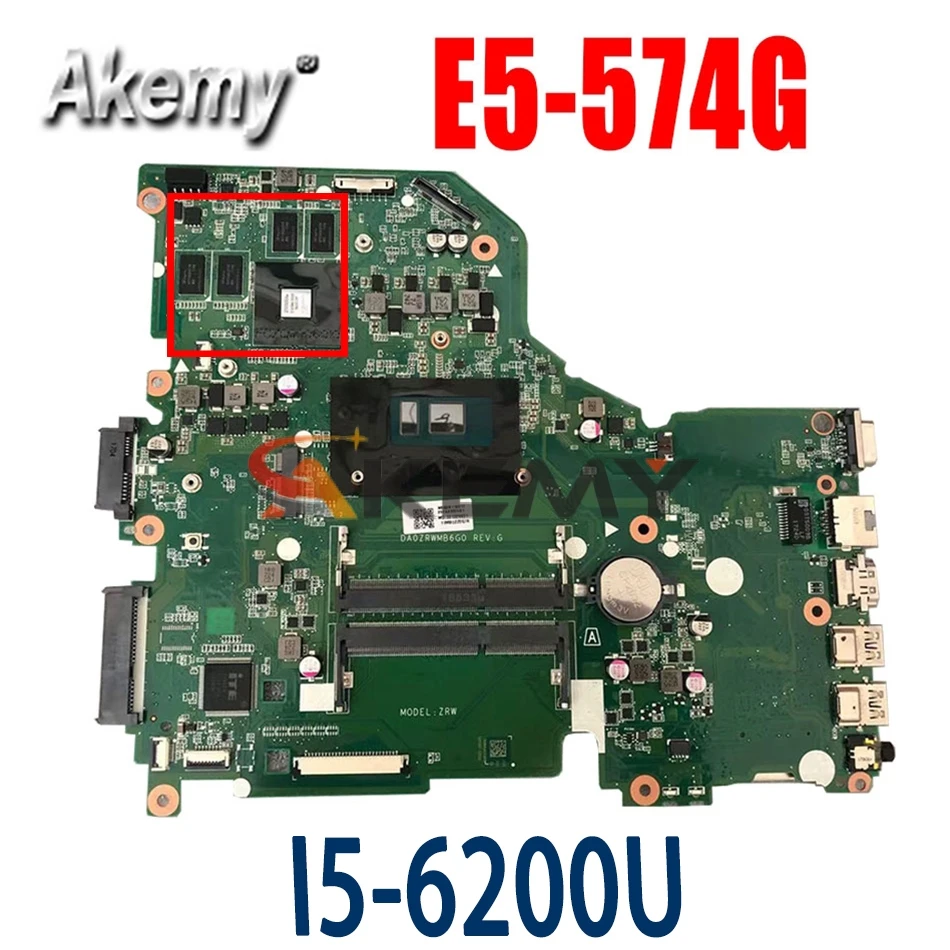 

Материнская плата для ноутбука Akemy для Acer Aspire E5-574G DA0ZRWMB6G0