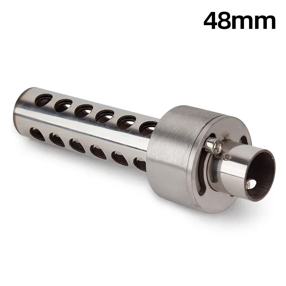 

Универсальный выхлоп мотоцикла из нержавеющей стали DB Killer 48 мм, вставка перегородки клапана, глушитель DB Killer для глушителя 51 мм