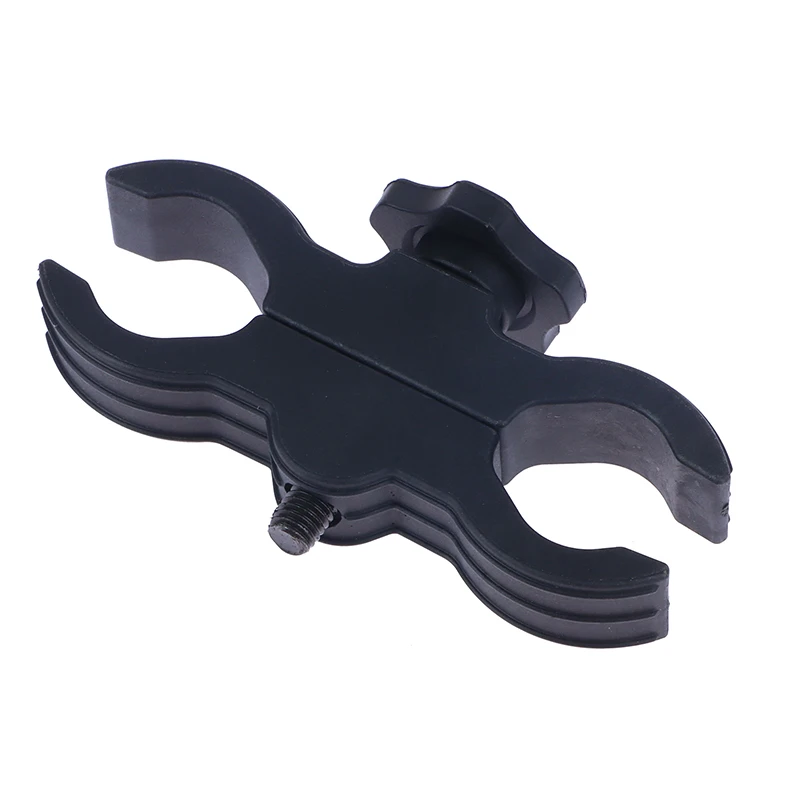 

1Pcs Plastic Steel Frame Pipe Clamp Universal Clamp 2-piece Clamp Butterfly Flashlight Holder
