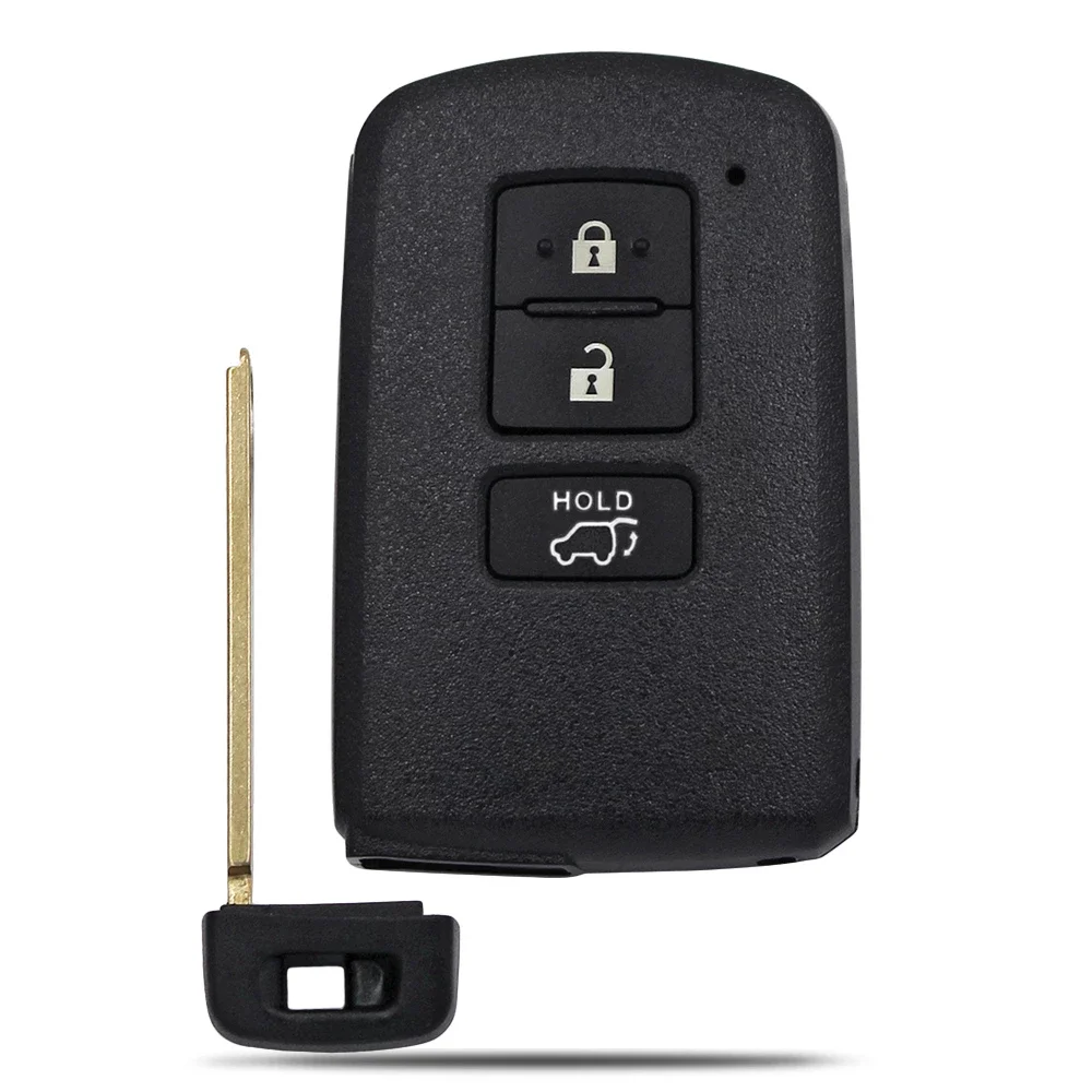 Умный дистанционный ключ KEYECU с 3 кнопками 433 МГц для Toyota RAV4 2012 2013 2014 2015 2016 Брелок BA2EQ