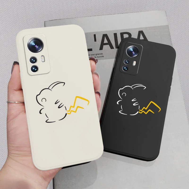 lightning baby phone case for xiaomi mi 12 11 ultra lite 10 10s 9 11t 10t 9t pro lite poco m4 f3 x3 m3 pro cover free global shipping