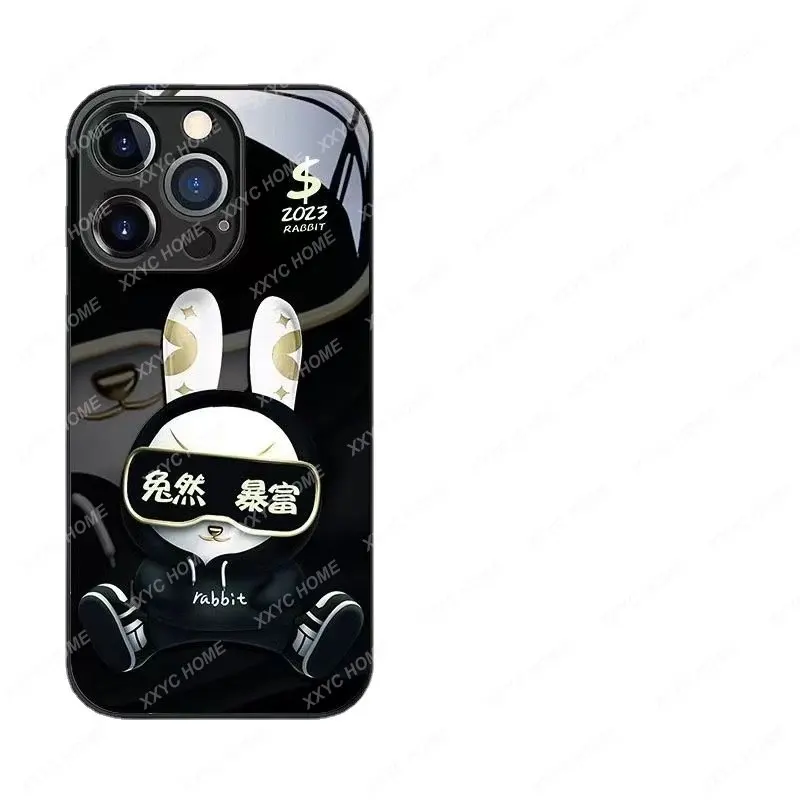 

Simple cartoon cute creative phone case, anti drop phone case, anti drop phone case, phone protective case