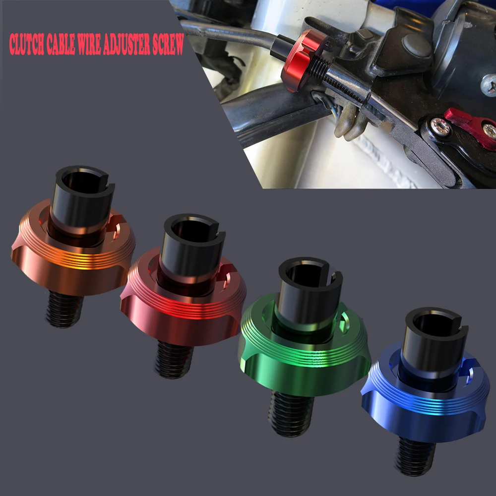 

Motorcycle CNC Clutch Cable Wire Adjuster Screw For YAMAHA FZ1/FAZER FZ6R FZ6 FAZER XSR 900 700 ABS XJ6 DIVERSION TDM 900 R6S