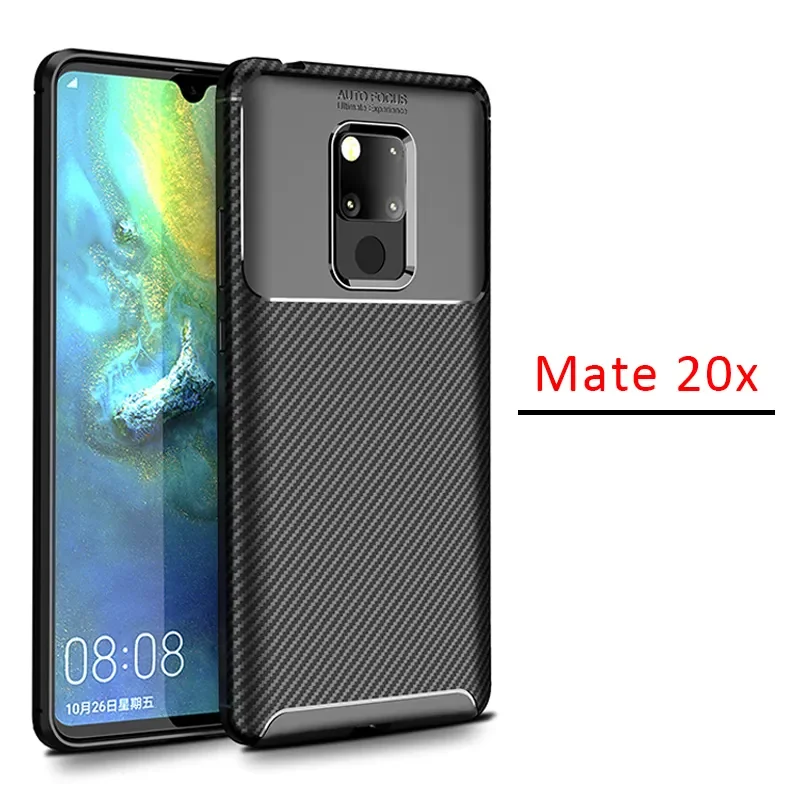 

for huawei mate 20x bumper cover on mate20x made 20 x x20 protective phone coque back bag silicone matte soft tpu business