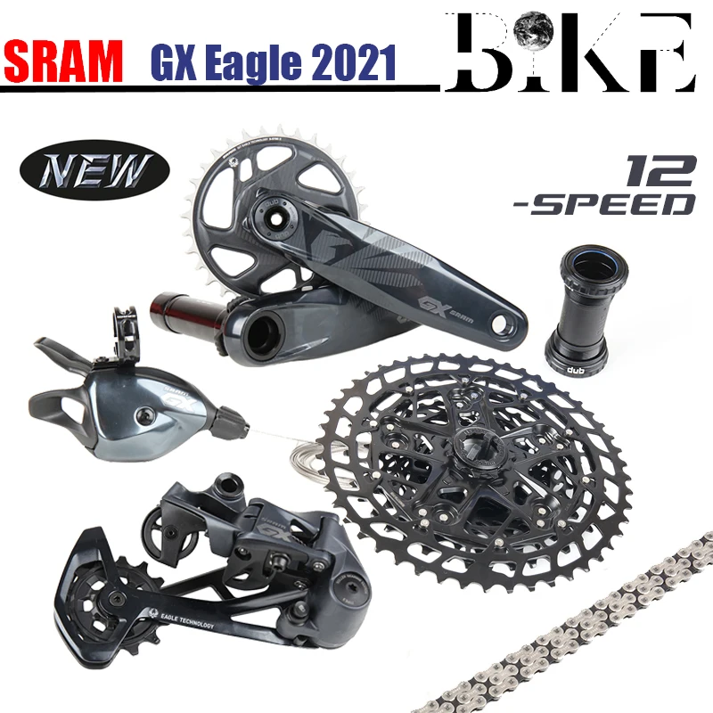 SRAM GX Eagle 1x12 12V Groupset DUB 32T 34T Φ задний переключатель света k7 HG цепь аксессуары |