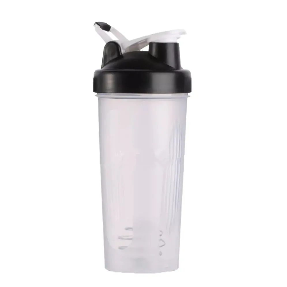 

600ML Protable Milkshake Protein Powder Shaker Water Bottle Sports Kettle