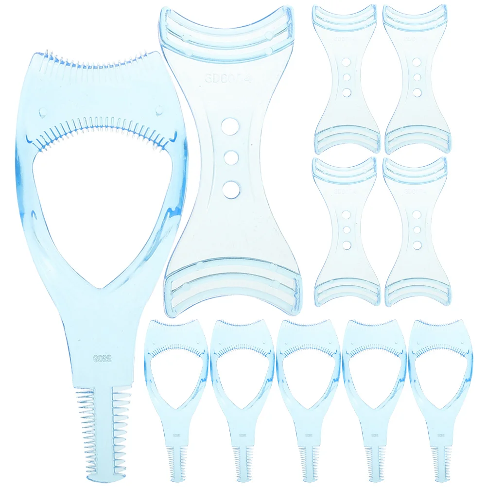 

Eyeliner Guard Tool Eyelash Mascara Applicator Tools Makeup Brow Comb Guide Template Eyelashes Aid