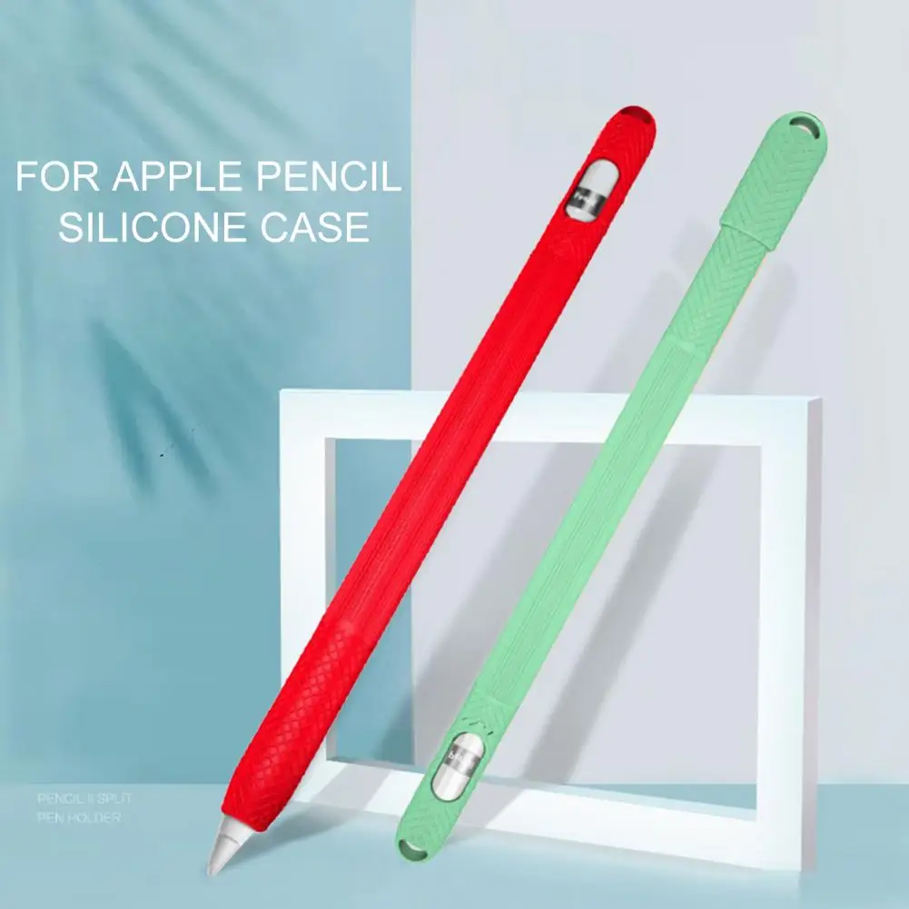 

Lightweight Cover Easy to Use Protective Cover Reliable Easy Installation Silicone Pencil Case for Apple Pencil 1