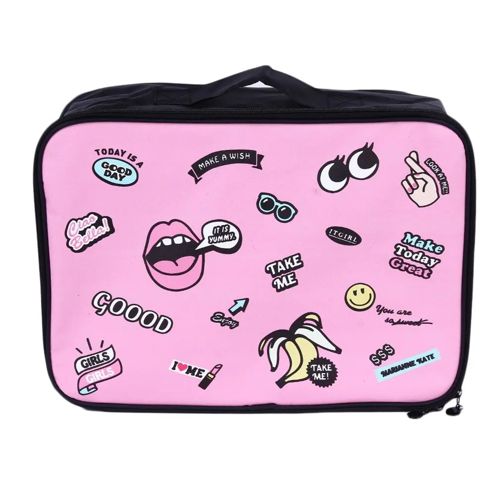 

2022 Waterproof Oxford Luggage trunk bag Luggage bag lovely Cartoon Cover Design Luggage bag Men and women luggage bag