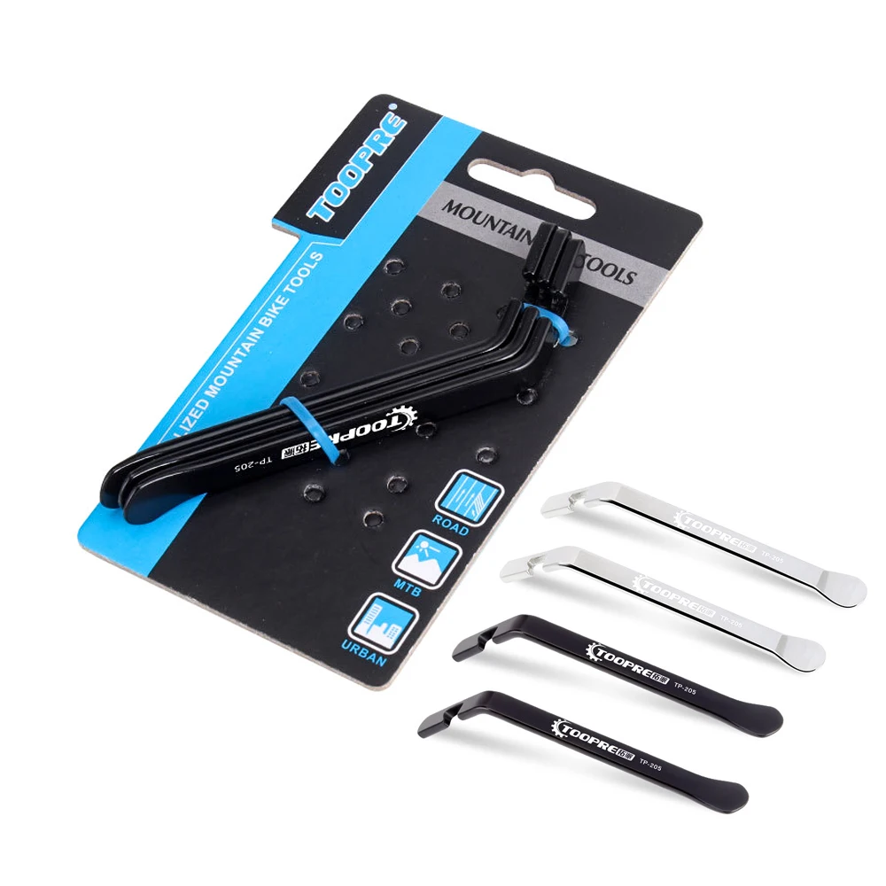 

High Quality Stainless Steel Bicycle Tire Lever Repair Tools MTB Road Bike Tire Metal Crow Bar Carbon Steel Heat Tire Opener