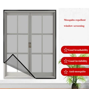 Window Anti-Insect Gauze Window Net Mosquito Net Lnvisible Paste Gauze Yarn Door Curtain