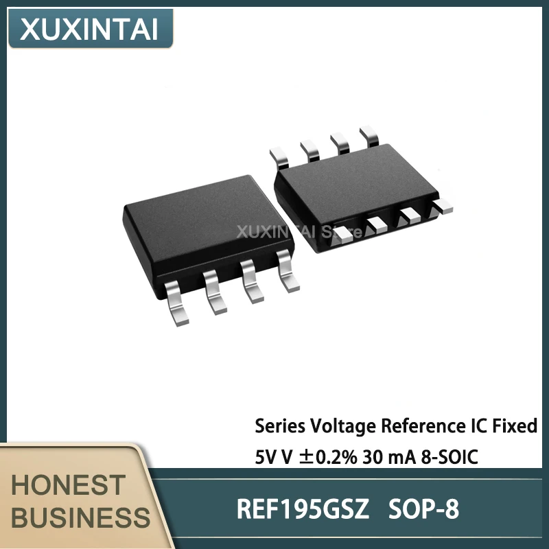 

10Pcs/Lot REF195GSZ REF195 Series Voltage Reference IC Fixed 5V V ±0.2% 30 mA 8-SOIC