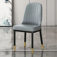 luxury designer chair minimalist dining tables velvet relax nordic iron chair cavat lounge office sillas de comedor soft chair
