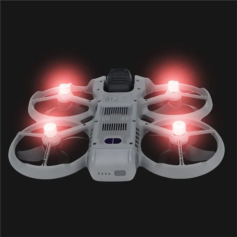 Фото [B24B!】 Сигнальная лампа с защитой от столкновений для дрона DJI AVATA 360, сигнальная лампа для предупреждения о ночном полете, яркая светодиодная стробоскопическая лампа безопасности №2