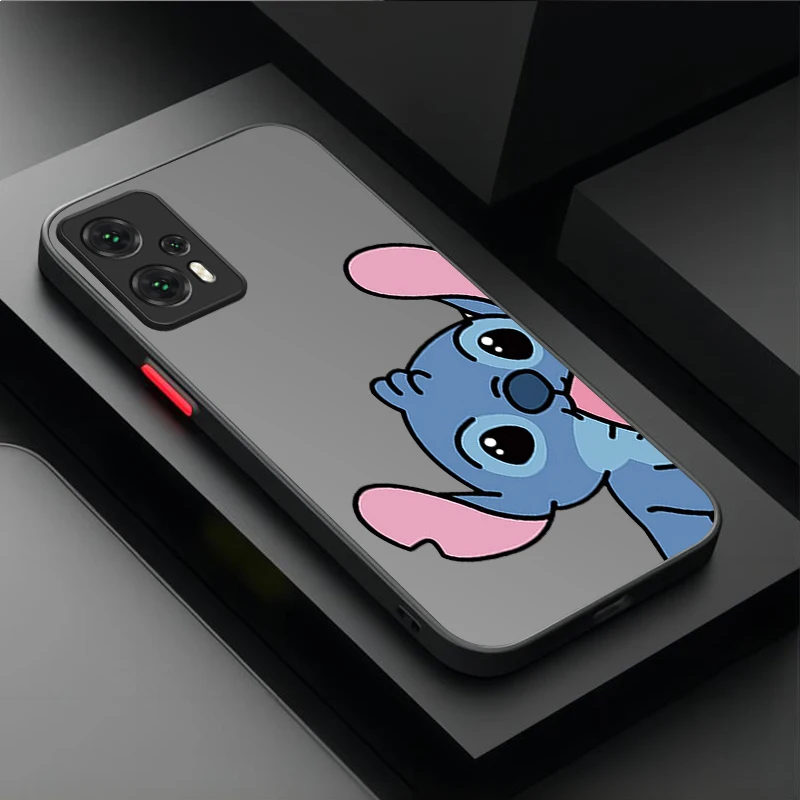 Милый чехол Disney Stitch для Xiaomi POCO M6 Pro 4G C65 X6X3 NFC X4 GT X5 F3 F4 F5 F6 13T 12T 11T 10T 13 12 11 Lite 5G NE Cover