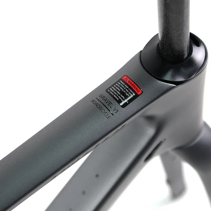 Новый стиль TWITTER V1 T900 карбоновая гравийная велосипедная рама 700*40C дисковый тормоз