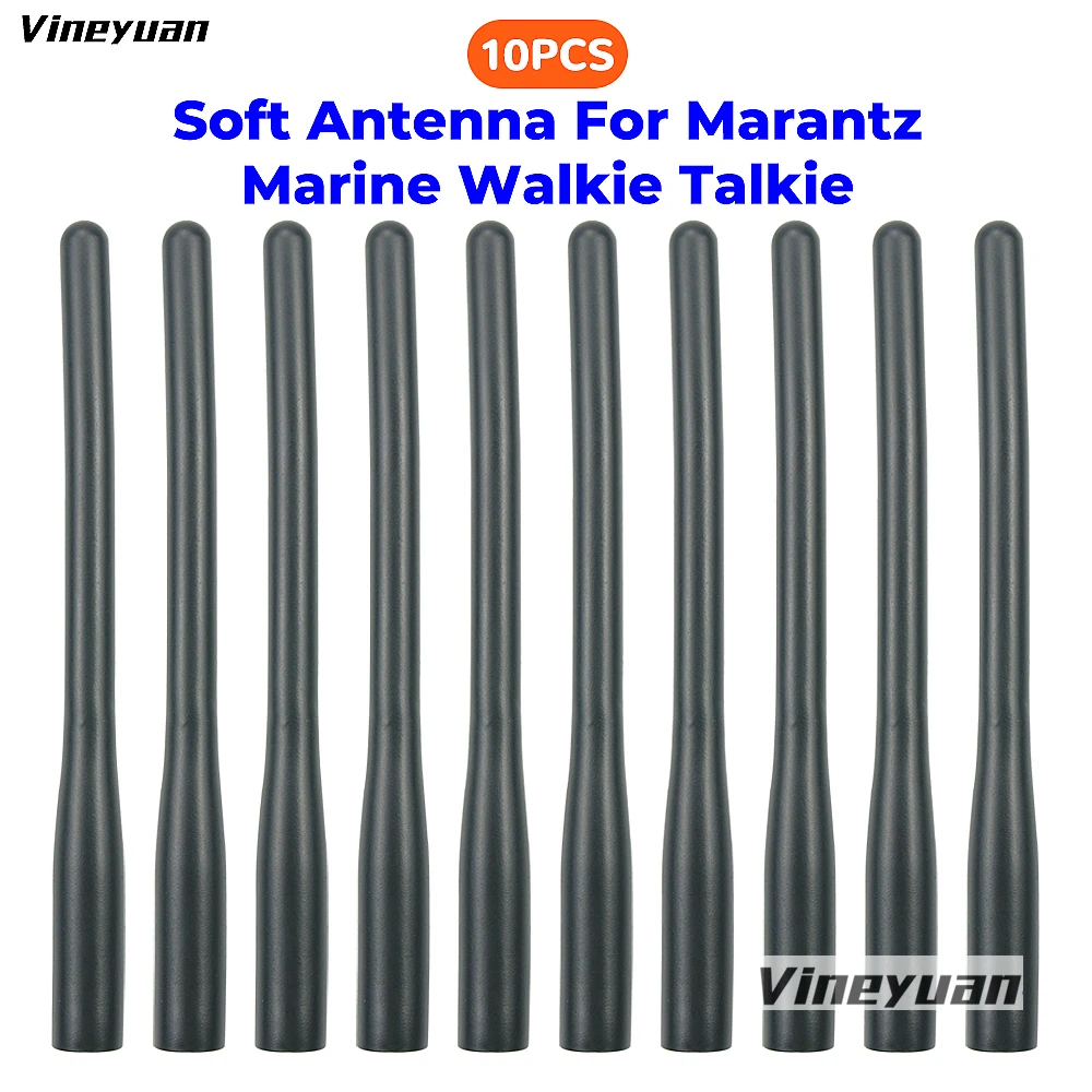 10PCS Soft Rubber Antenna for Marantz STANDARD HORIZON HX270