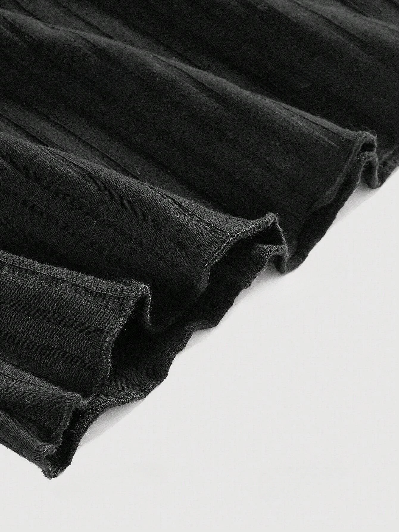 Повседневная женская блузка Топ укороченного повседневного стиля с пышными