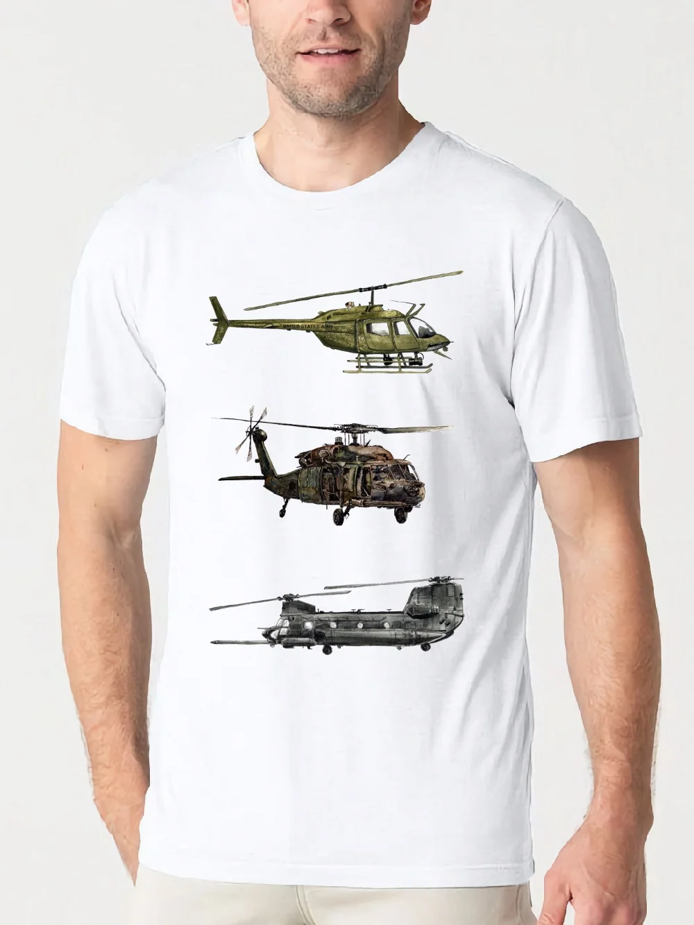 Новинка 2025 года футболка TEEHUB Hipster Man модная для самолетов топы с принтом крутая