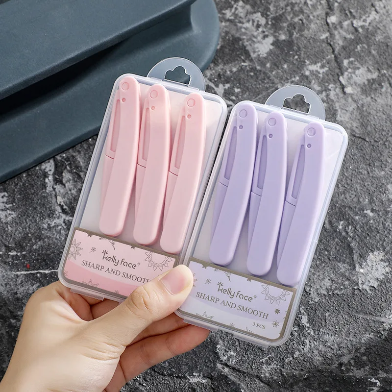 

Складной триммер для бровей, нож для бритья бровей