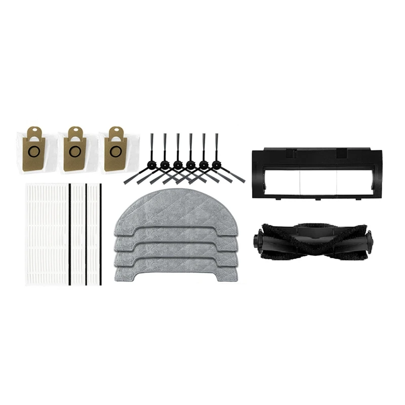 

Rolling Brush Vacuum Cleaner Rolling Brush For Proscenic M7MAX M8 Robot, Sweepers Accessories Mop Pads Dust Bags Sweeper Mop