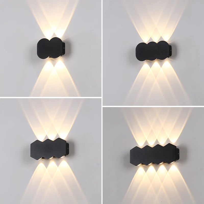

Outdoor Waterproof IP65 LED Wall Lights Wall Lamp for Garden Courtyard 8w 6w 4w 2w Indoor LED Wall Sconce Lighting for Staircase