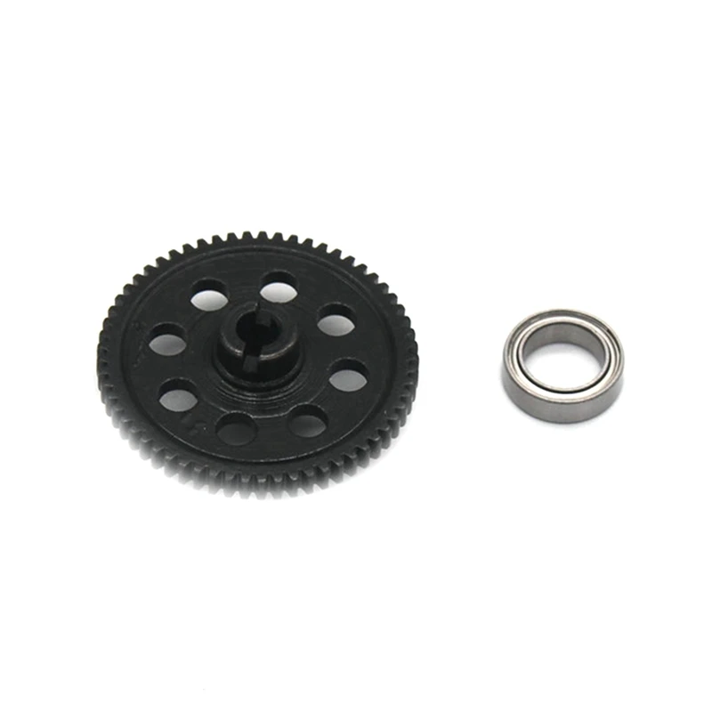 

2X Metal 60T Main Gear Reduction Gear 7640 For Traxxas Latrax Teton 1/18 RC Car Upgrade Parts Accessories