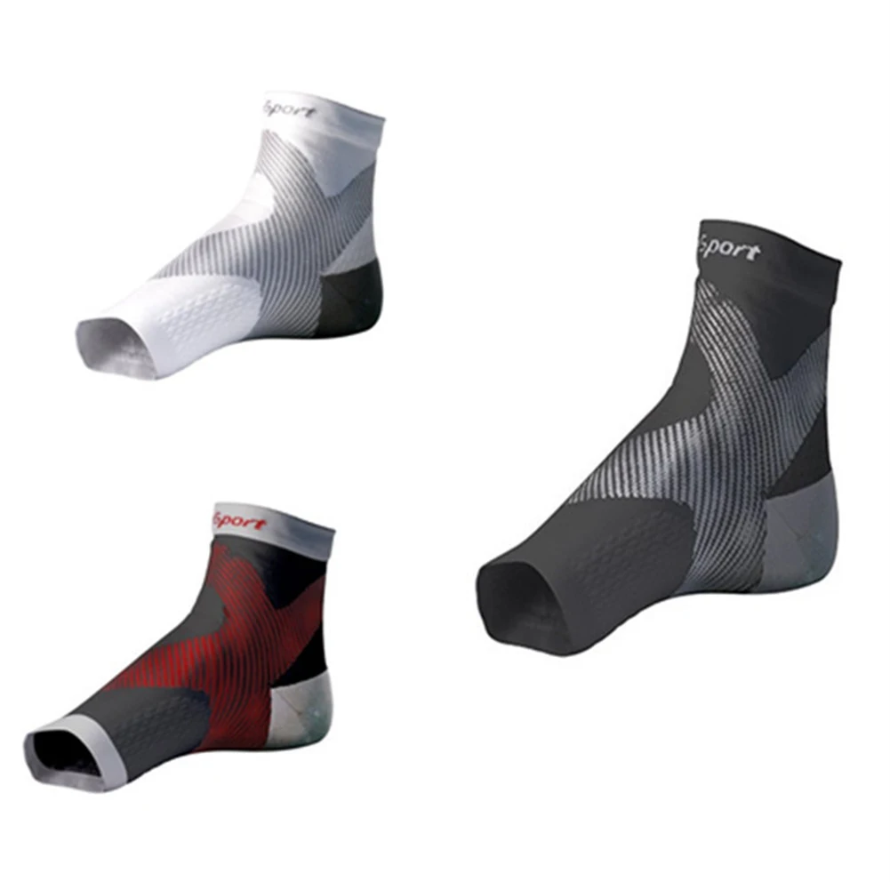 

Unisex Nylon Ankle Support Sleeve 1 Pair Plantar Fasciitis Anti Fatigue Compression Foot Sleeve Ankle Support Socks