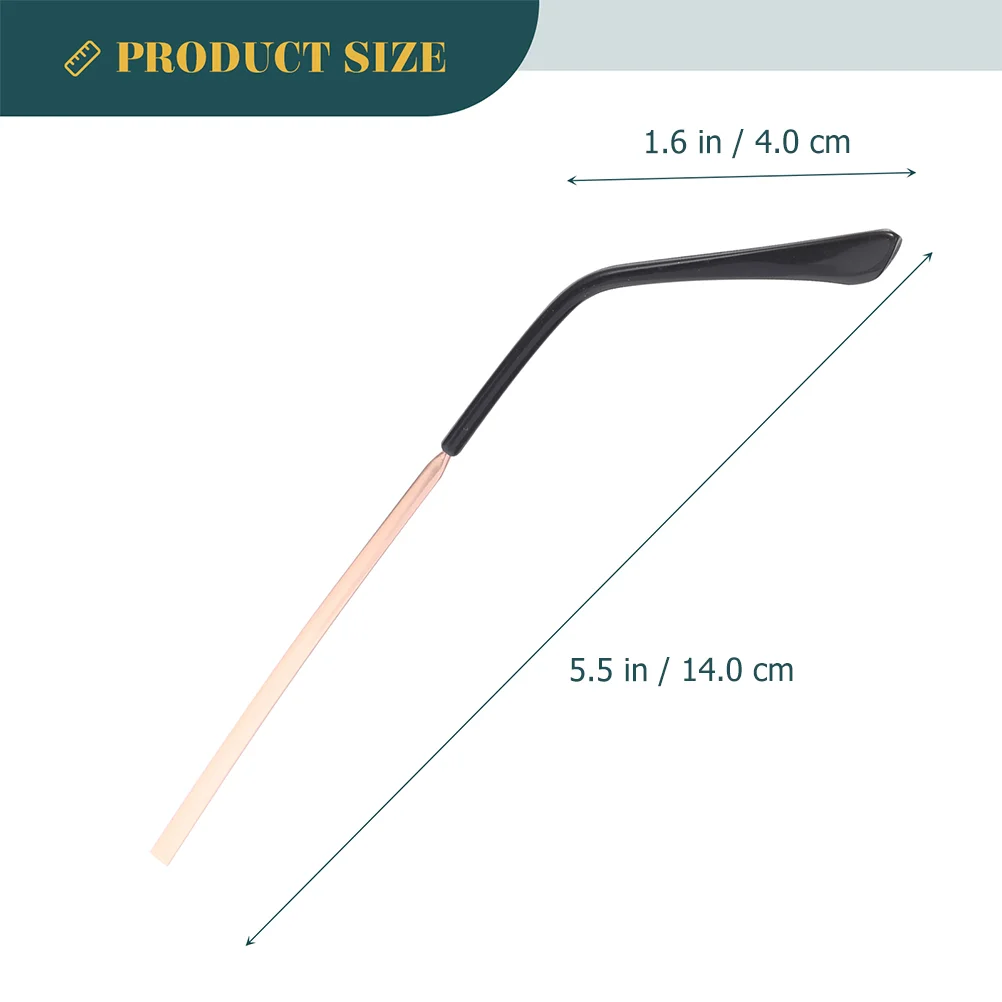 2-парные солнцезащитные очки ножки для очков мужские и женские металлические