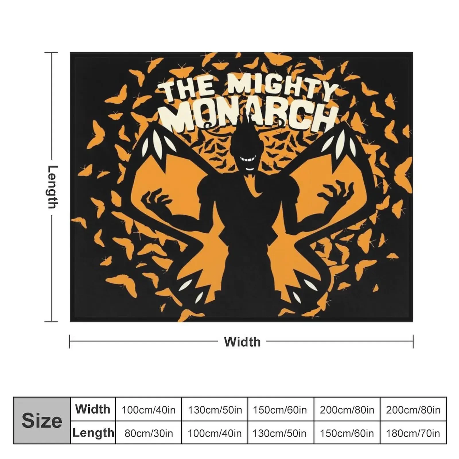 The Mighty Monarch - Venture Bros Team плед