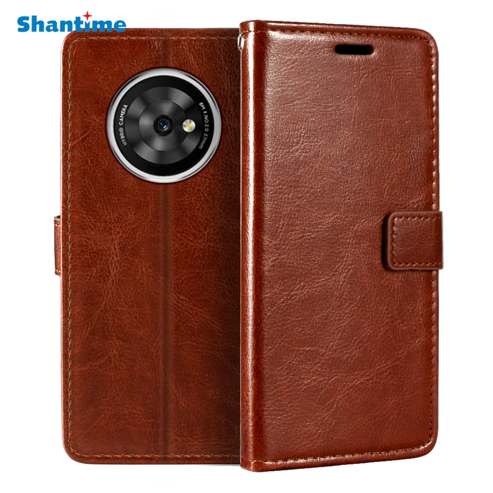 Флип-кошелек для TCL Suixuetang M1 искусственная кожа Магнитный флип-чехол с держателем