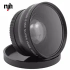 Широкоугольный объектив RYH 52 мм 0,45x + макрообъектив для камер Nikon DSLR с УФ-фильтром 52 мм