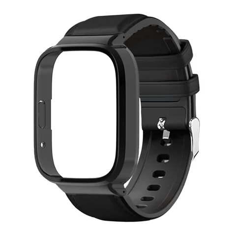 Кожаный ремешок + чехол для ПК для Redmi Watch 3 Active Smart Watch 4/3 Браслет Аксессуары