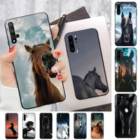 horse animal phone case for huawei honor 10 i 8x c 5a 20 9 10 30 lite pro voew 10 20 v30