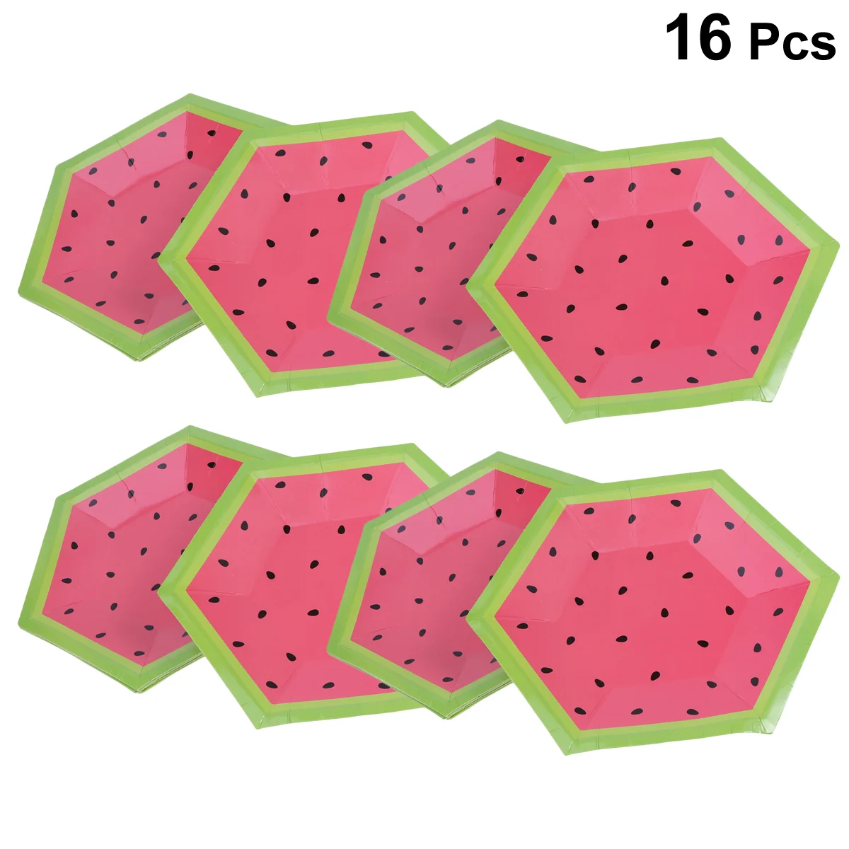 

Plates Watermelon Party Paperfruit Supplies Birthdayplate Decorations Hawaiian