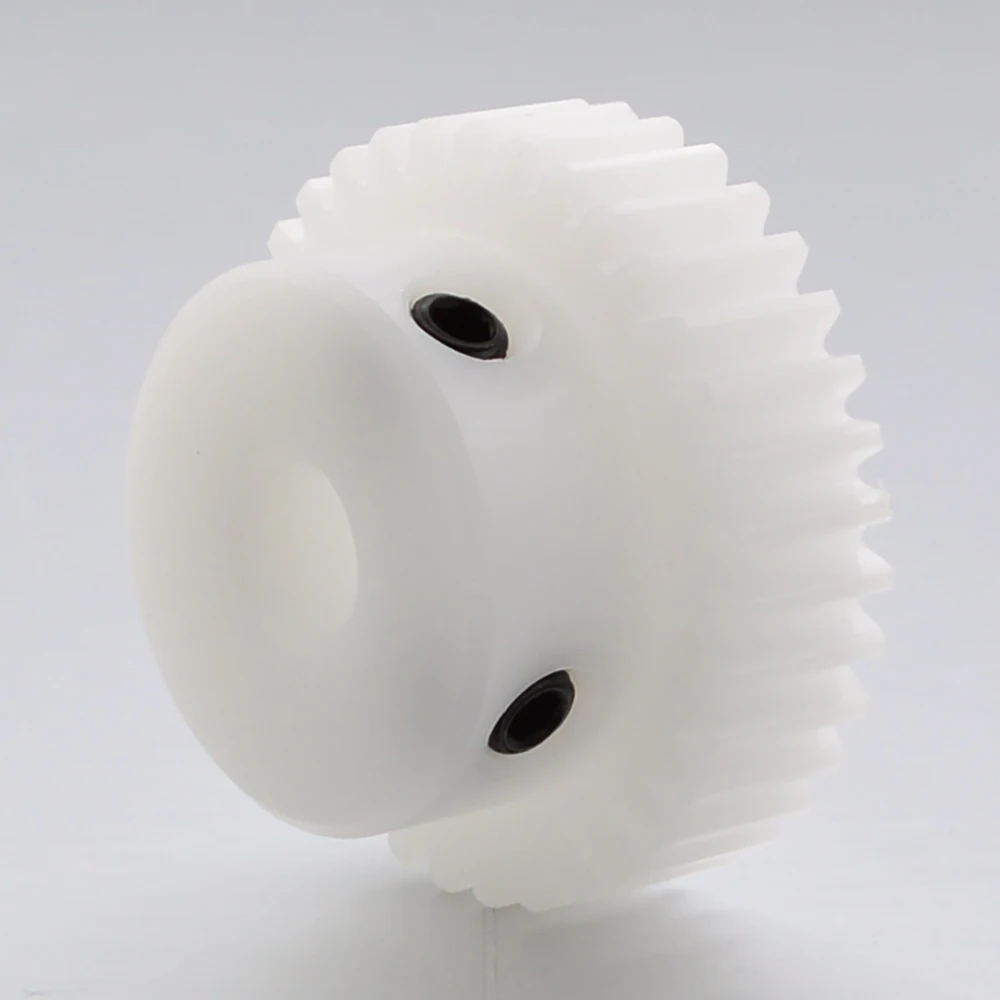 Пластиковая нейлоновая Шестерня 1Mod 15T-40T с шагом 15 16 18 20 22 24 25 до 40 зубьев отверстие