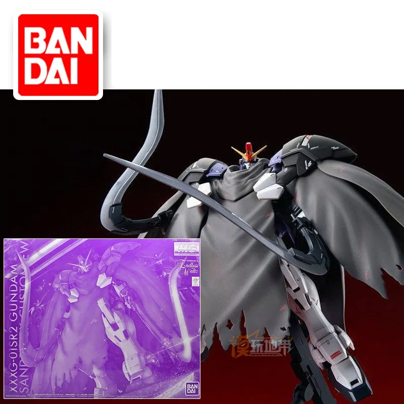 

Японский Bandai оригинальный MG 1/100 Gundam W бесконечный Waltz SANDROCK индивидуальный мобильный костюм Сборная модель фигурки