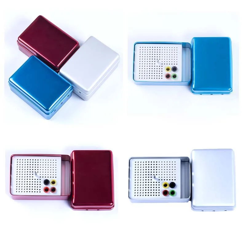 

1Pc 180 Hole Dental Autoclave Bur Sterilization Box Dental Needle Placement Box Dentistry Accessories