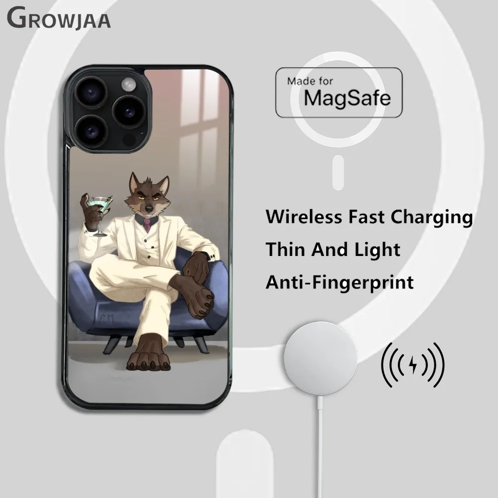 Чехол для телефона B-Bad G-Guys Moive iPhone 16 15 14 13 12 11 Pro Max Plus Mini Magsafe Mirror беспроводной