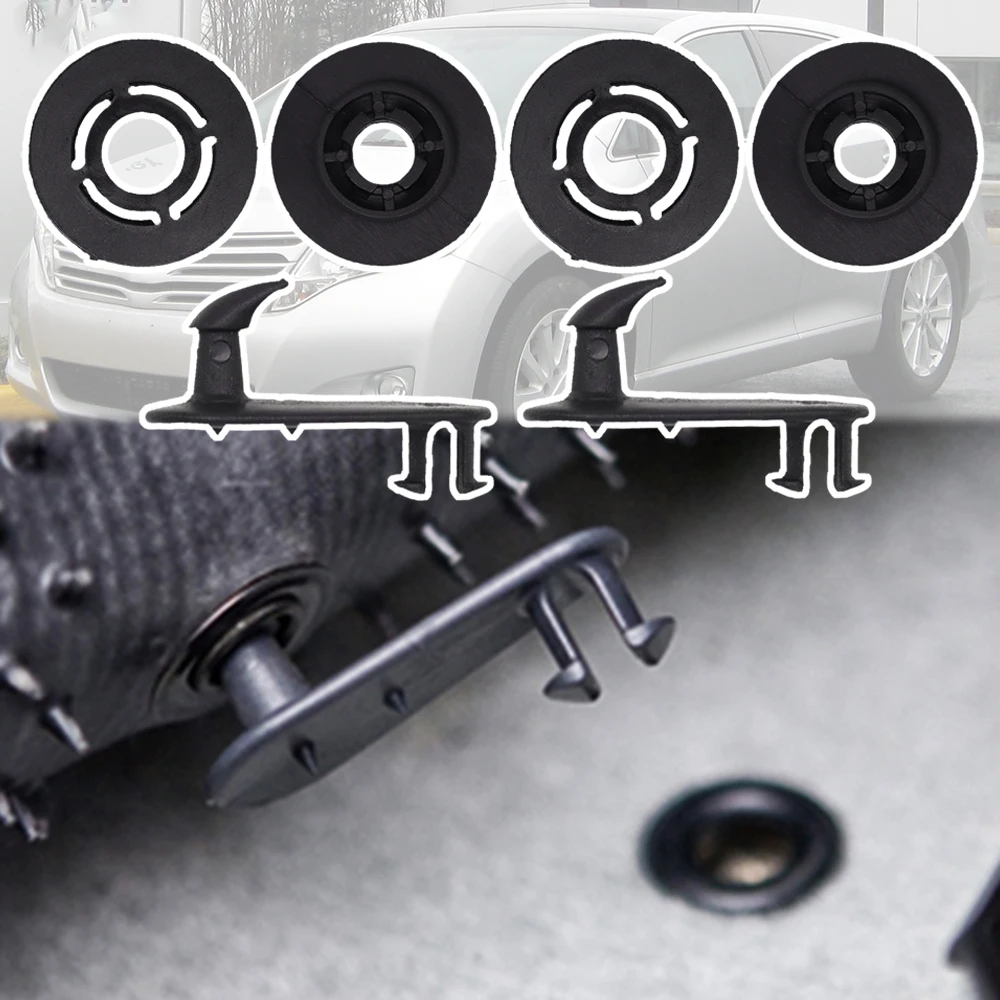 

Для Toyota Venza AV10 2009 2010 2011 - 2015 автомобильный напольный коврик с зажимом держатель для коврового покрытия