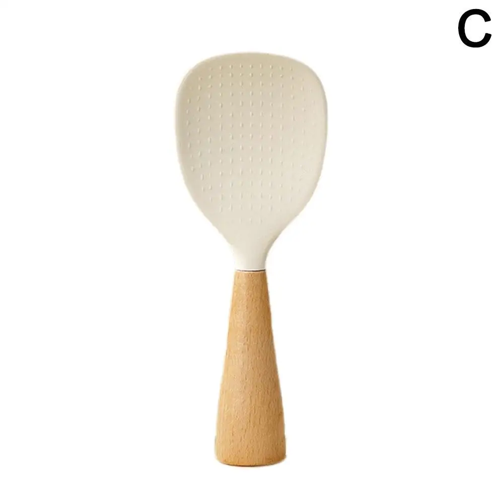 Силиконовая ложка для риса антипригарная рисоварка пищевая лопаточка