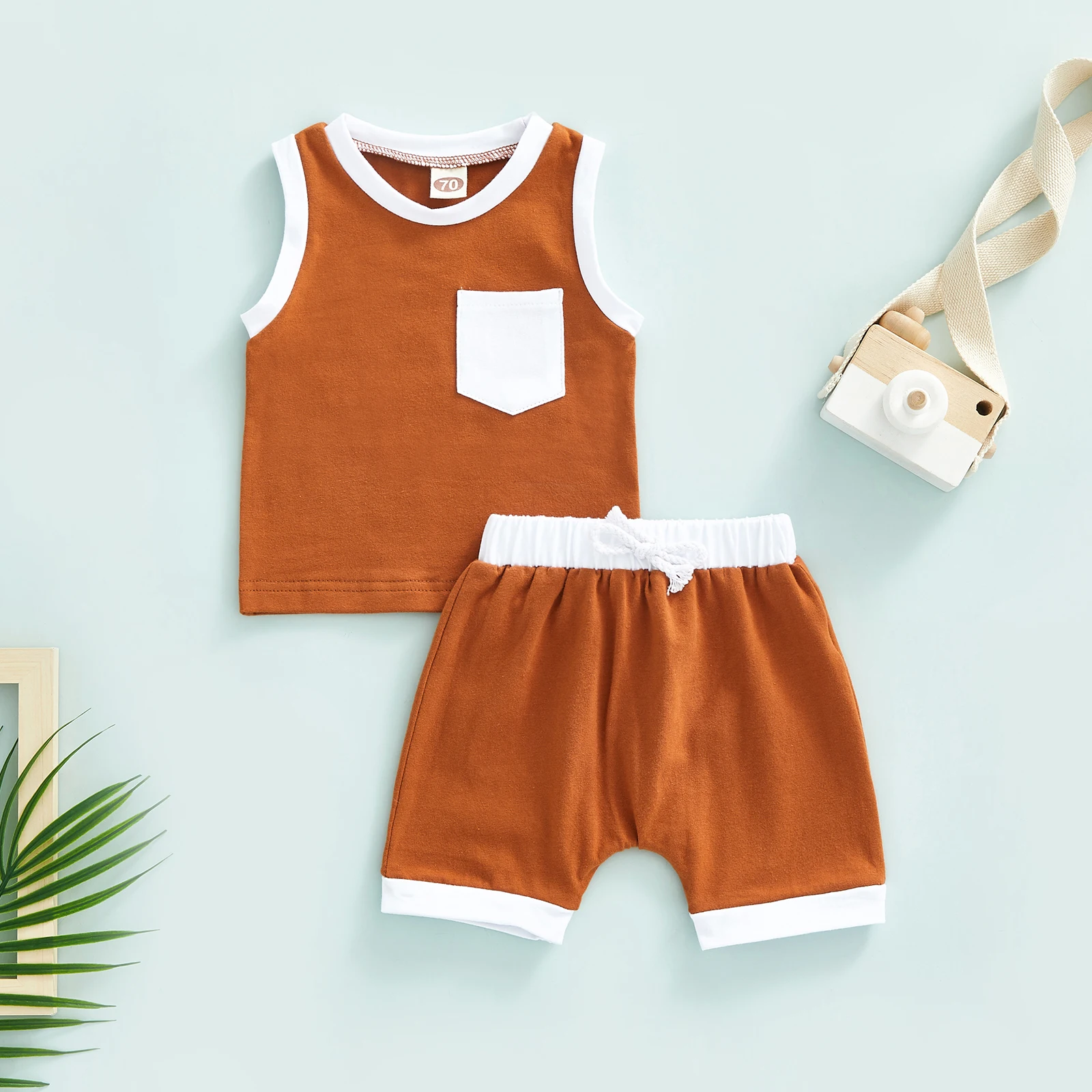 Женский летний комплект одежды ma &amp baby жилет с карманами и шорты повседневная