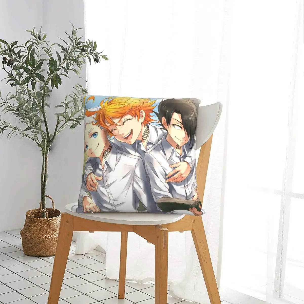 Yakusoku No Neverland Lbgt чехол с подушкой для подушки из полиэстера Yaoi мальчиков |