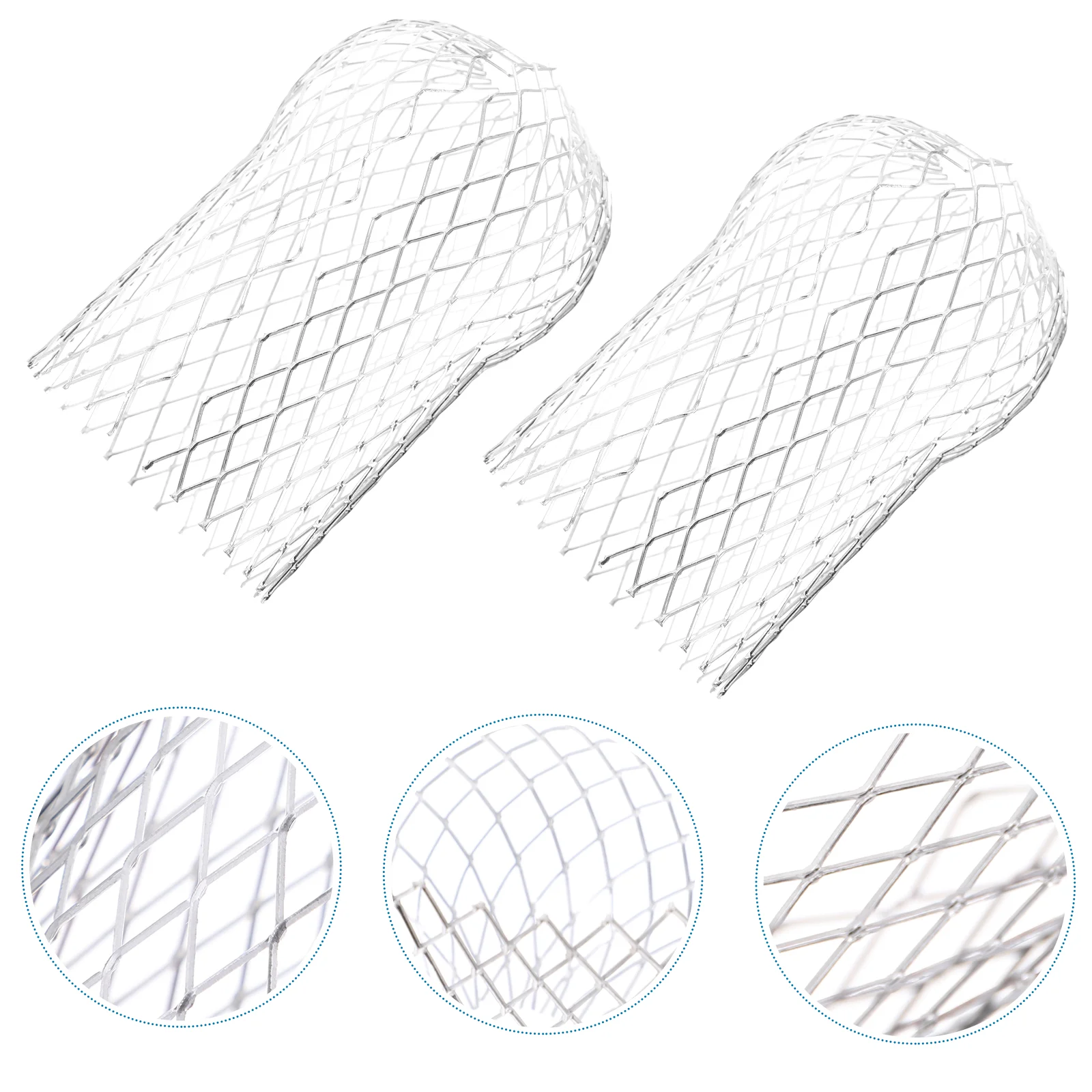 

3 Pcs Drain Filter Roof Drainage Cover Downspout Screen Gutter Guard Stainless Steel Rooftop