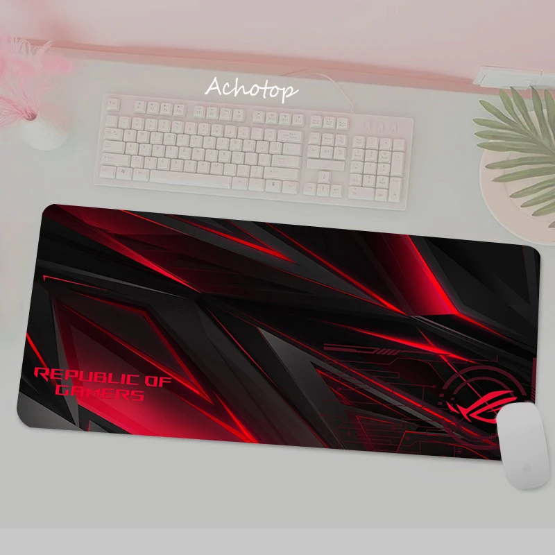 ASUS Computer Mouse Pad Custom size Mause Gamer Gaming Desk Mats Large Anime Mat Customized Mousepad Keyboard Pc Xxl Custom Pads