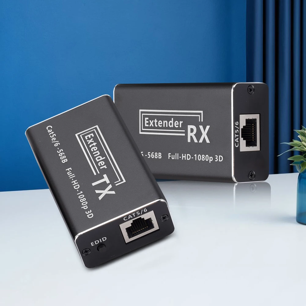 Сетевой удлинитель 60 м 1080P от CAT5e CAT6