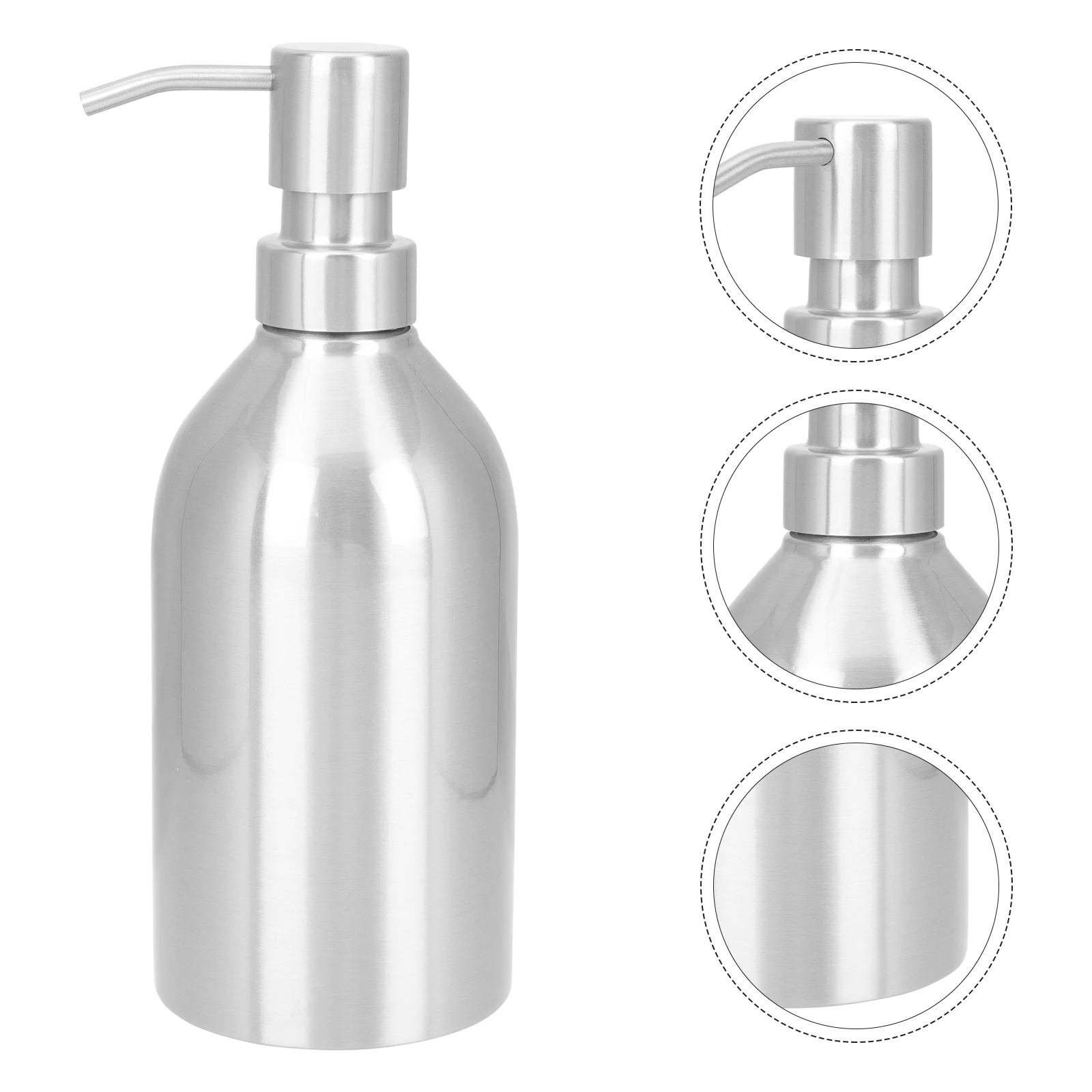 

Dispenser Soap Bottle Lotion Pump Refillable Bottles Hand Dish Shampoo Liquid Conditioner Empty Bath Wash Oilscreams Container