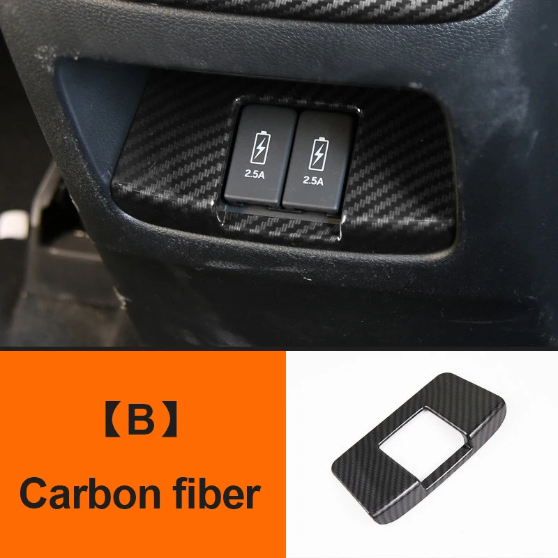 

Для Honda CRV CR-V 5th 2017 2018 2019 2020 2021 ABS Автомобильный задний подлокотник USB-порт зарядки декоративная рамка Крышка отделка наклейка