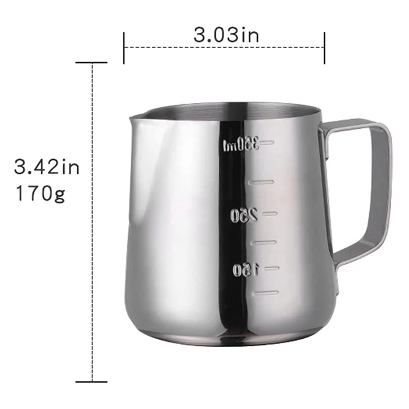 Чашка для вспенивания молока кувшин кофе инструменты бариста чашка аксессуары